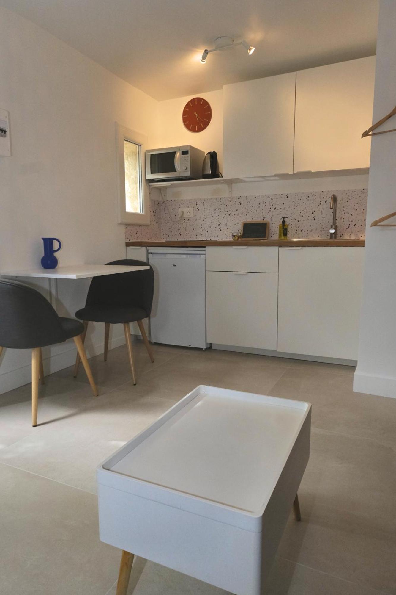 Studio Independant Avec Jardin Bouc Bel Air Bagian luar foto