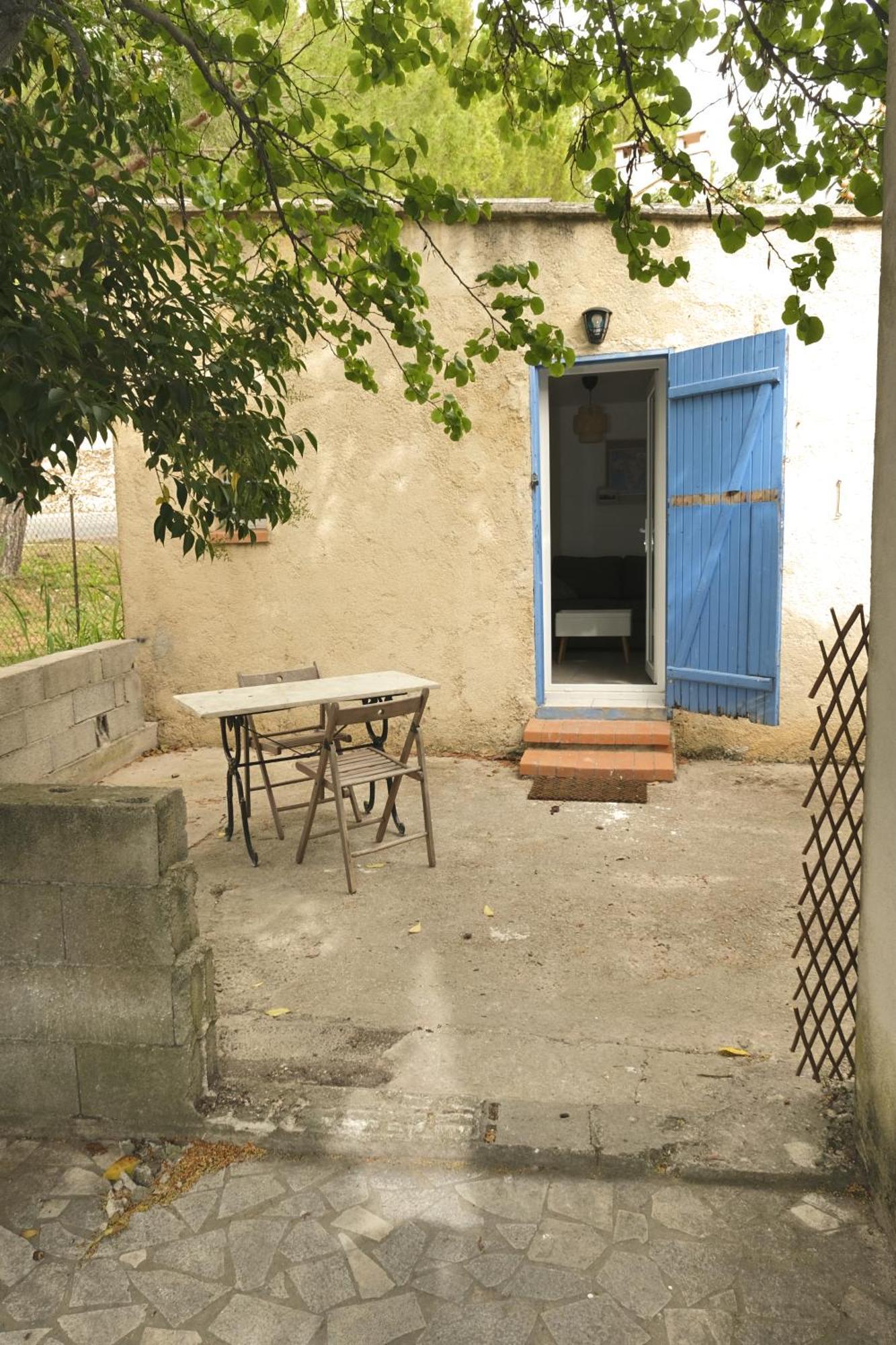 Studio Independant Avec Jardin Bouc Bel Air Bagian luar foto